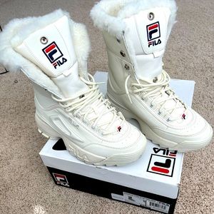 Women’s Disruptor Shearling Sneaker Boots